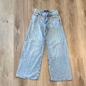 Aeropostale Light Blue Super Baggy Jeans 000R